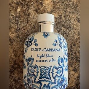 Dolce & Gabbana  light blue summer vibes 4.2 oz